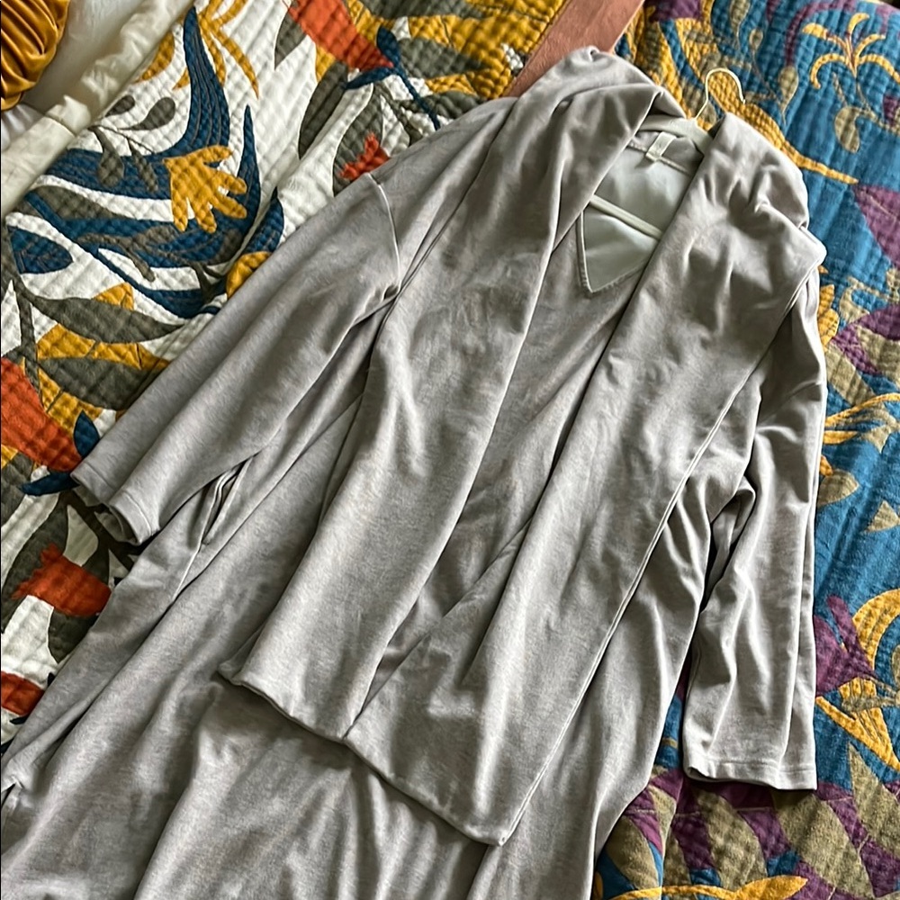 Elegant Long Sleeve Sweater Dress (with built in hoodie scarf)